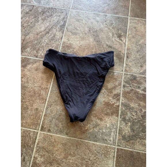 Skims Swim Mid Waist Bottom Onyx Small - Picture 8 of 9